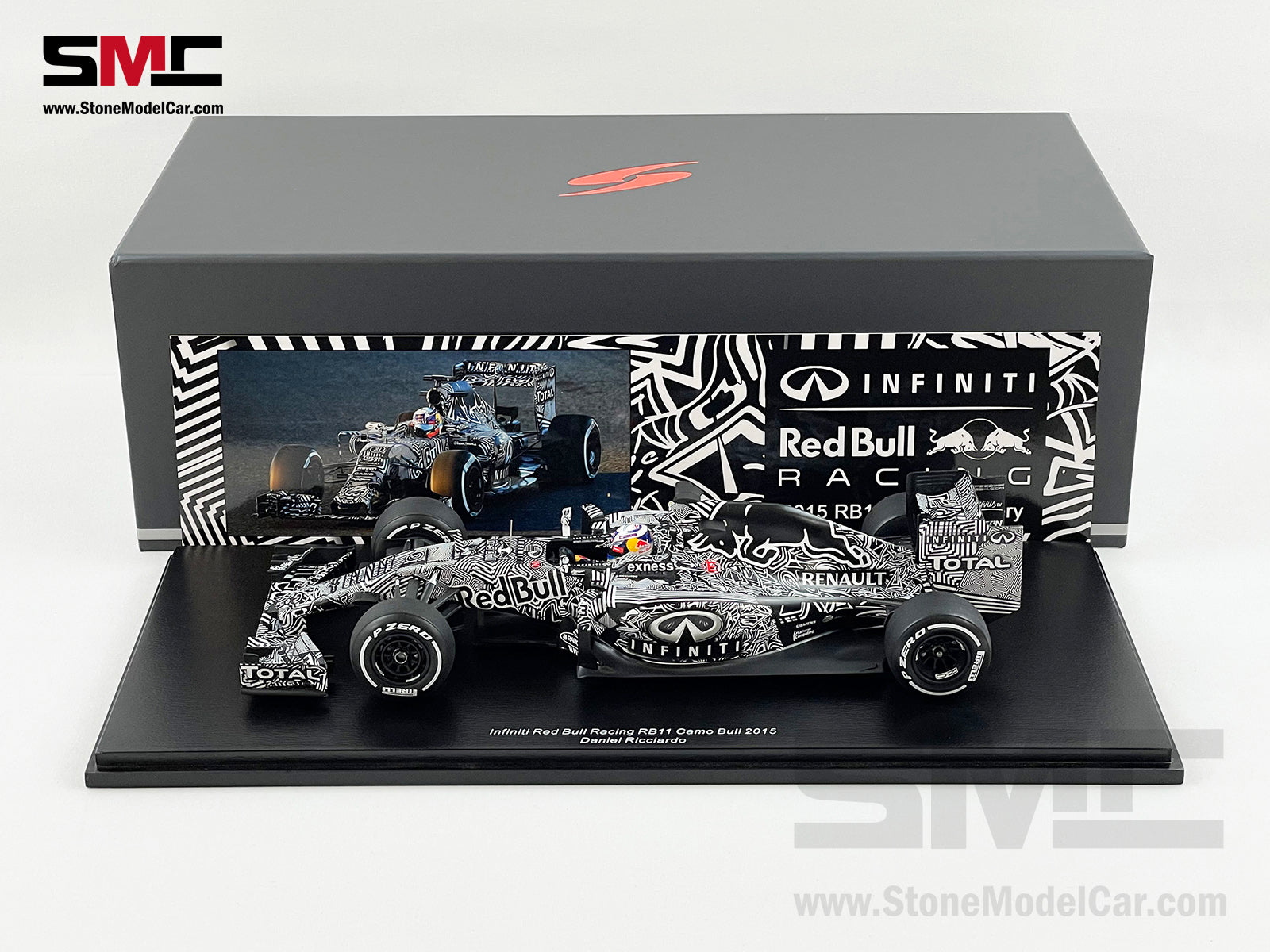 1:18 Spark Red Bull F1 RB11 #3 Daniel Ricciardo Special Testing 