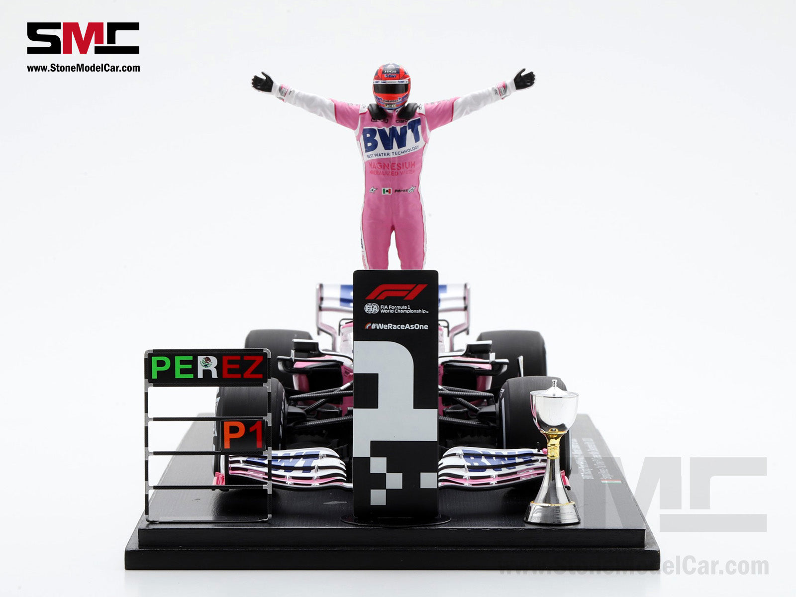 [Pre-Order] 1:18 Spark BWT Racing Point F1 RP20 #11 Sergio Perez Sakhir  2020 1st Career Win Special Edition