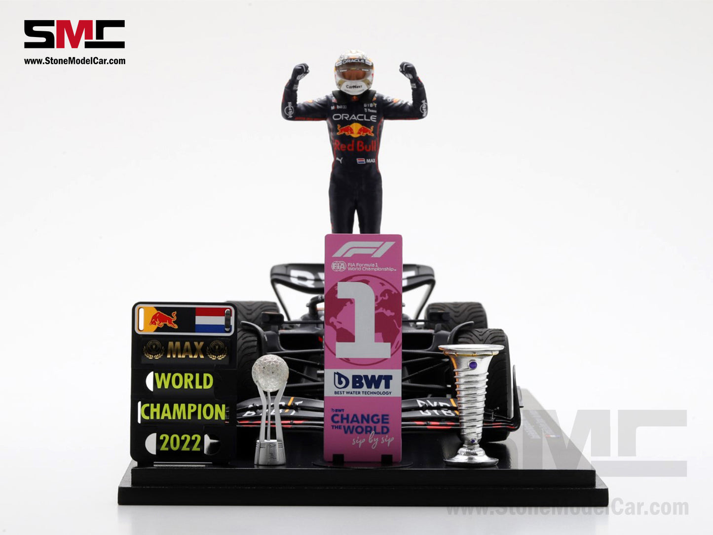 [Pre-Order] Red Bull F1 RB18 #1 Max Verstappen Winner Japan GP 2022 World Champion Spark 1:18 Figure Special