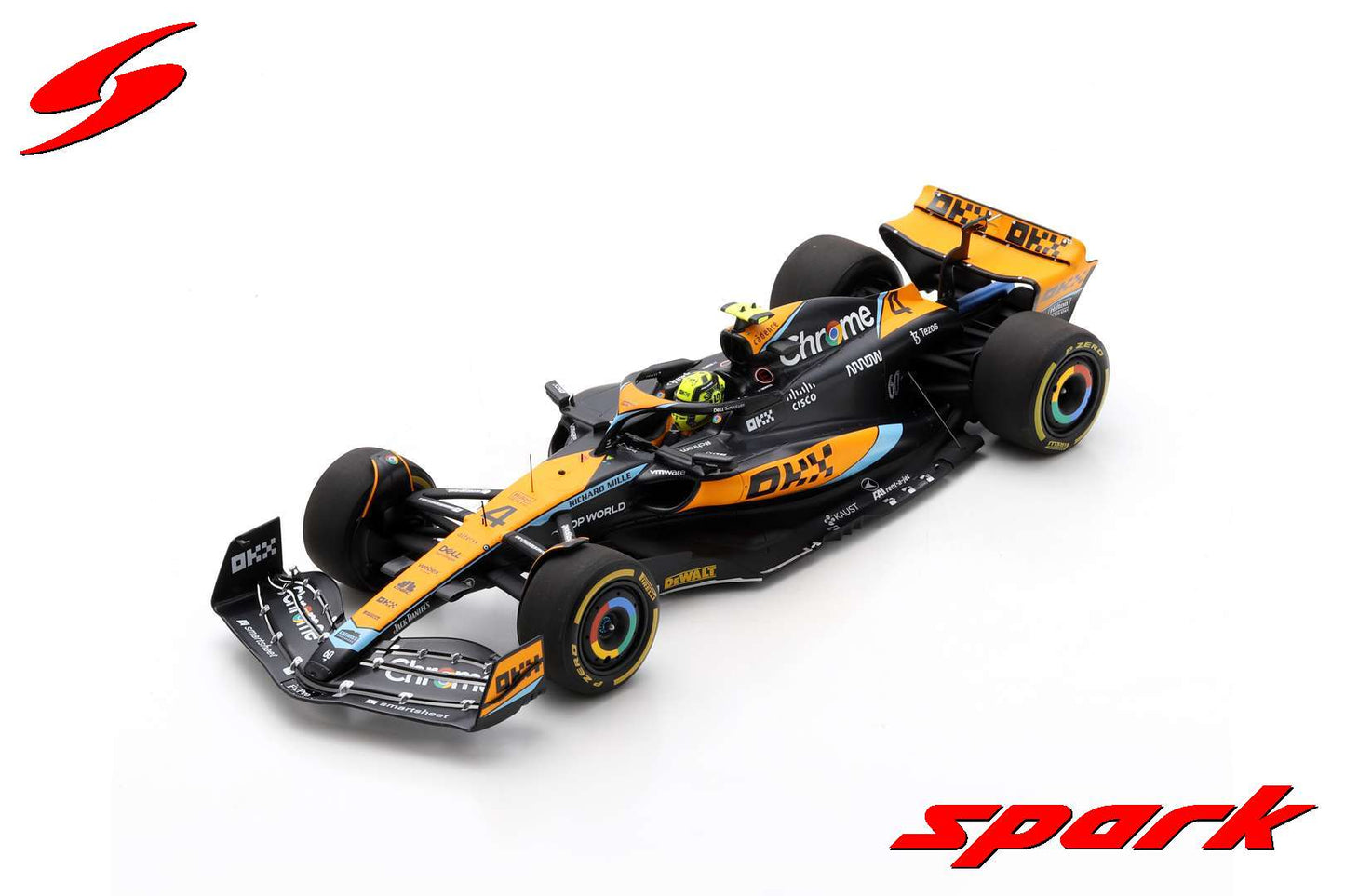 McLaren F1 MCL60 #4 Lando Norris 6th Australian GP 2023 Spark 1:18 18S888