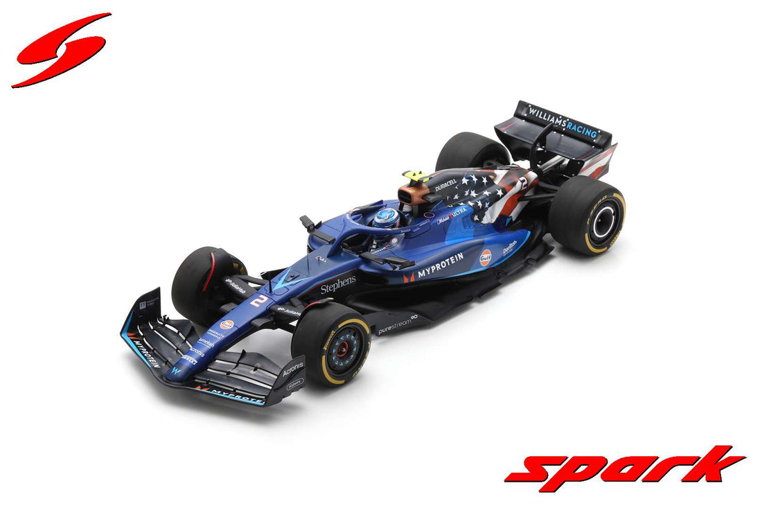 [Pre-Order] Williams F1 FW45 #2 Logan Sargeant 10th US Austin GP 2023 ...