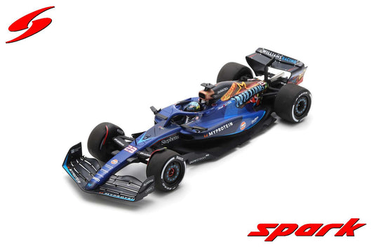 [Pre-Order] Williams F1 FW45 #23 Alexander Albon US Las Vegas GP 2023 1:18 Spark 18S973