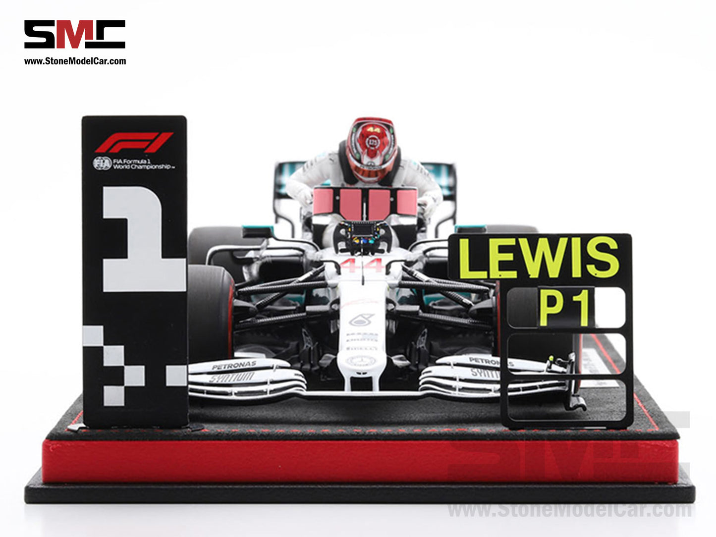 [Pre-Order] Mercedes AMG F1 W10 #44 Lewis Hamilton German GP 2019 World Champion 1:18 Spark Figure Edition