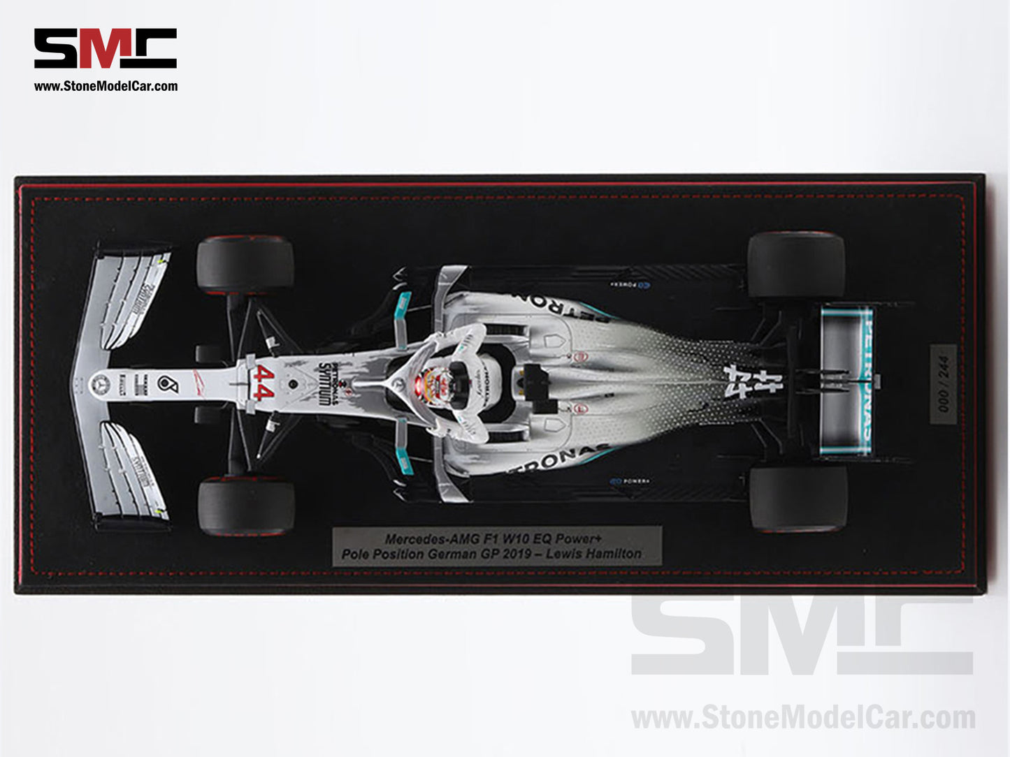 [Pre-Order] Mercedes AMG F1 W10 #44 Lewis Hamilton German GP 2019 World Champion 1:18 Spark Figure Edition