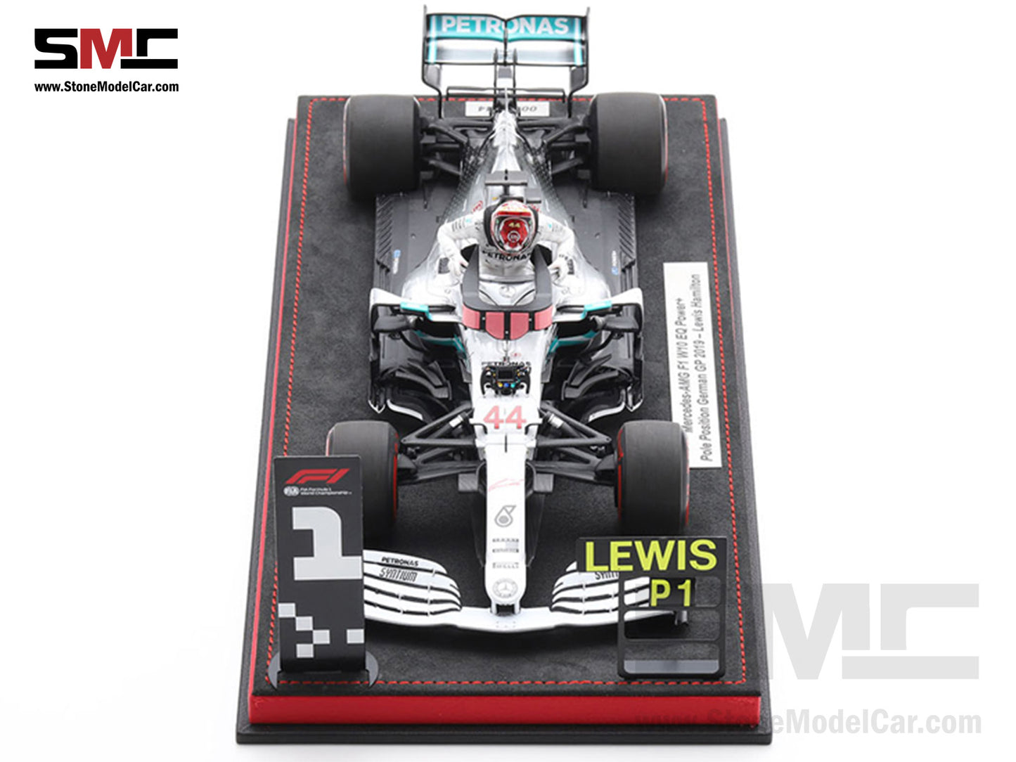 [Pre-Order] Mercedes AMG F1 W10 #44 Lewis Hamilton German GP 2019 World Champion 1:18 Spark Figure Edition