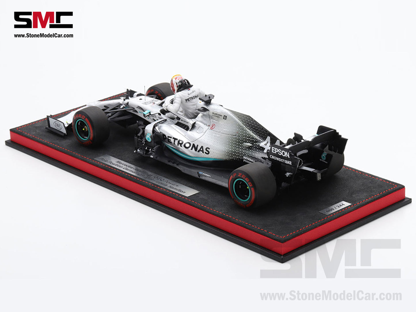 [Pre-Order] Mercedes AMG F1 W10 #44 Lewis Hamilton German GP 2019 World Champion 1:18 Spark Figure Edition