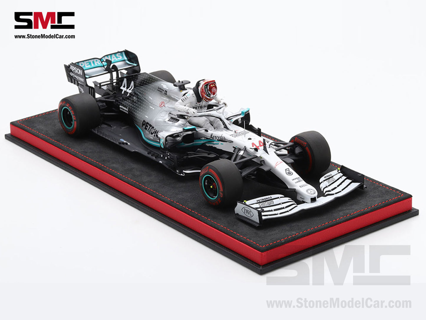 [Pre-Order] Mercedes AMG F1 W10 #44 Lewis Hamilton German GP 2019 World Champion 1:18 Spark Figure Edition