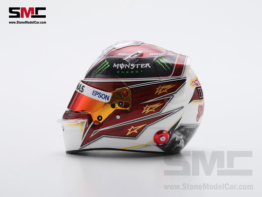 [Pre-Order] Mercedes F1 W10 #44 Lewis Hamilton German GP 2019 6x Times World Champion Spark 1:5 Helmet