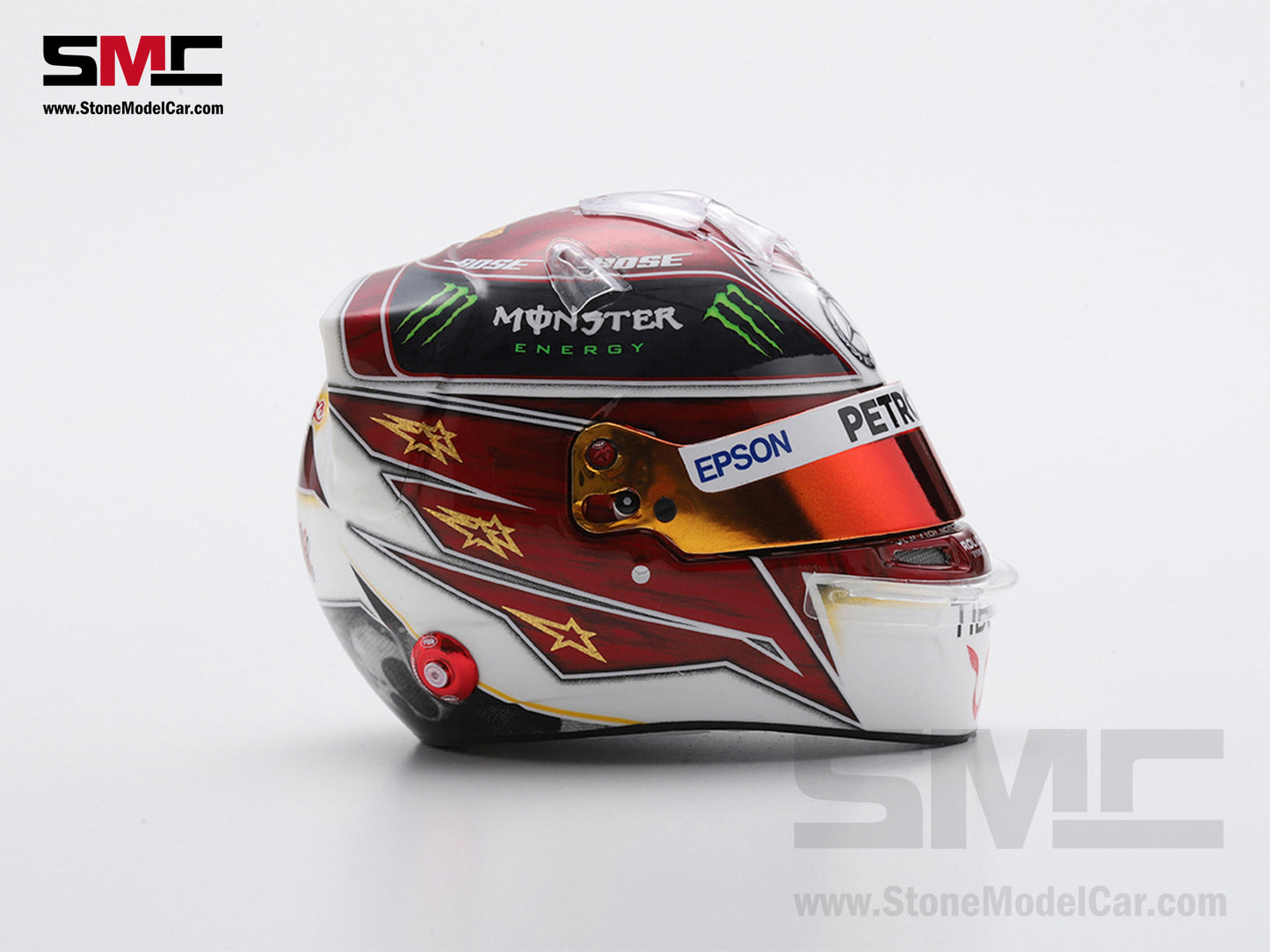 [Pre-Order] Mercedes F1 W10 #44 Lewis Hamilton German GP 2019 6x Times World Champion Spark 1:5 Helmet