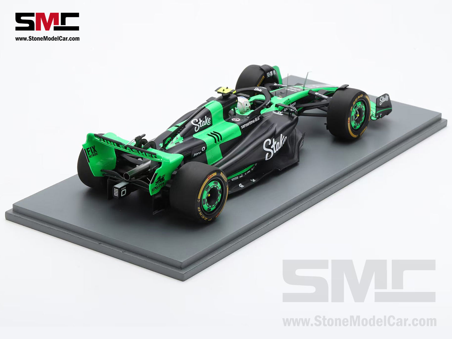 [Pre-Order] Stake F1 KICK Sauber C44 #24 Zhou Guanyu Chinese GP Home Race 2024 Spark 1:18 Special