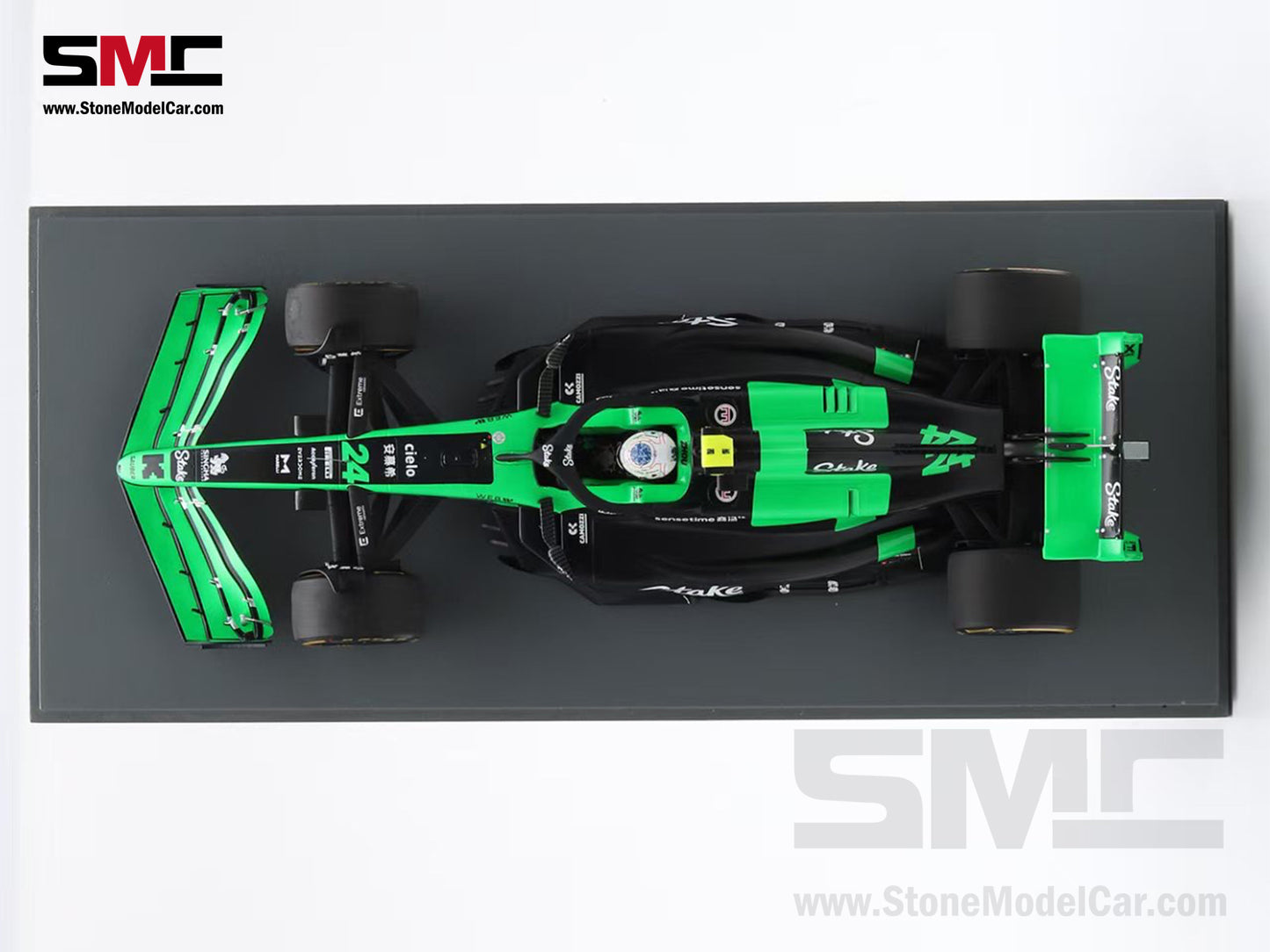 [Pre-Order] Stake F1 KICK Sauber C44 #24 Zhou Guanyu Chinese GP Home Race 2024 Spark 1:18 Special