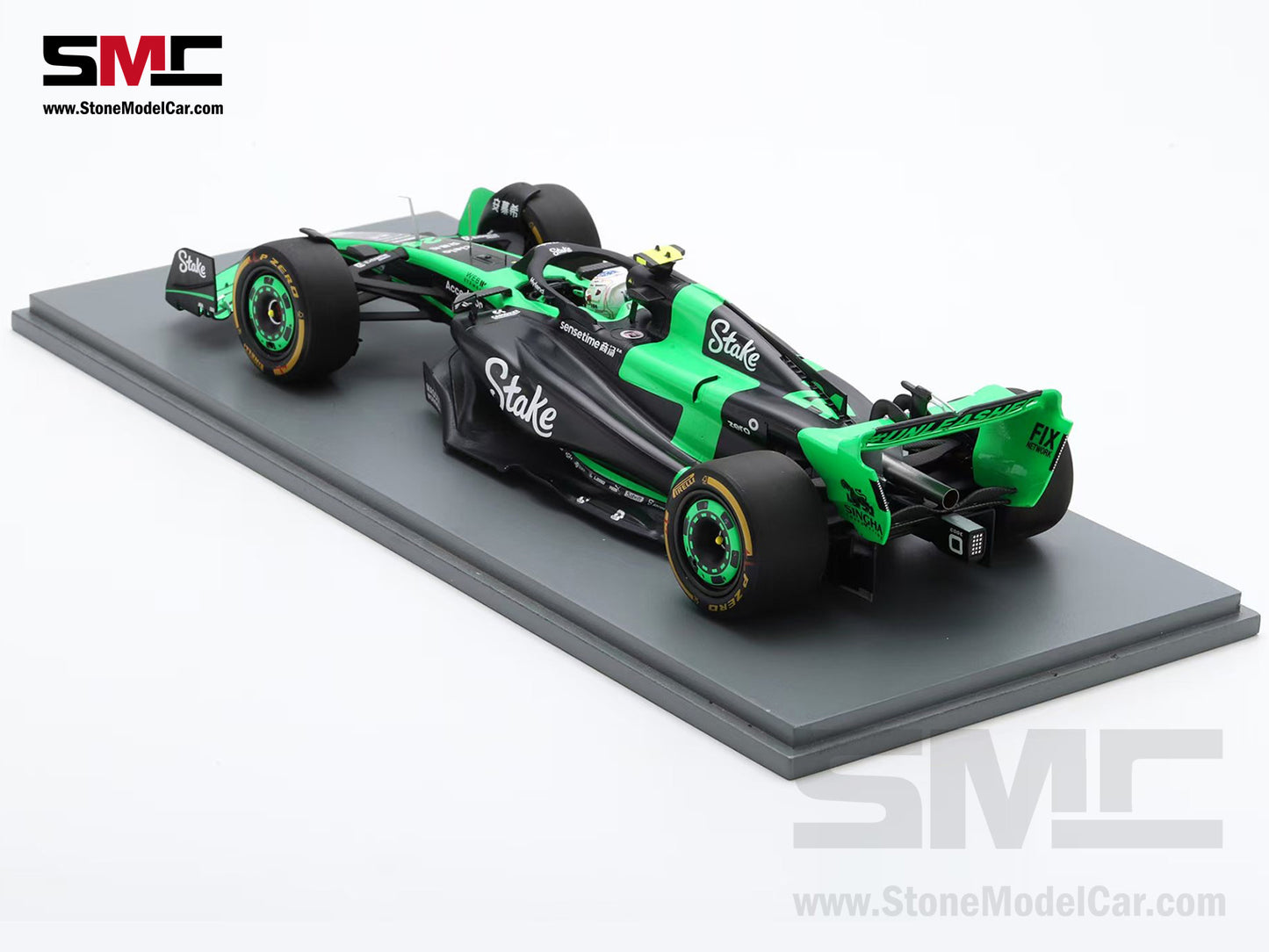 [Pre-Order] Stake F1 KICK Sauber C44 #24 Zhou Guanyu Chinese GP Home Race 2024 Spark 1:18 Special