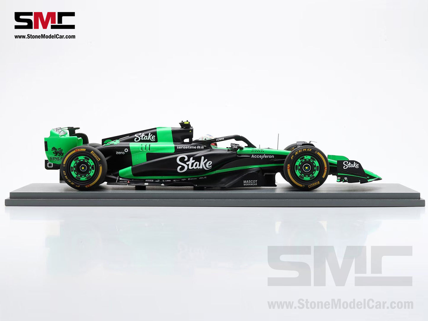 [Pre-Order] Stake F1 KICK Sauber C44 #24 Zhou Guanyu Chinese GP Home Race 2024 Spark 1:18 Special