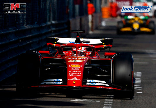 [Pre-Order] Ferrari F1 SF-24 #16 Charles Leclerc Winner Monaco GP 2024 Looksmart 1:18 LS18F1063
