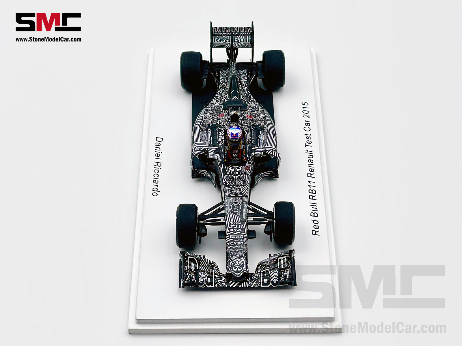 1:43 Spark Red Bull F1 RB11 #3 Daniel Ricciardo Special Testing 