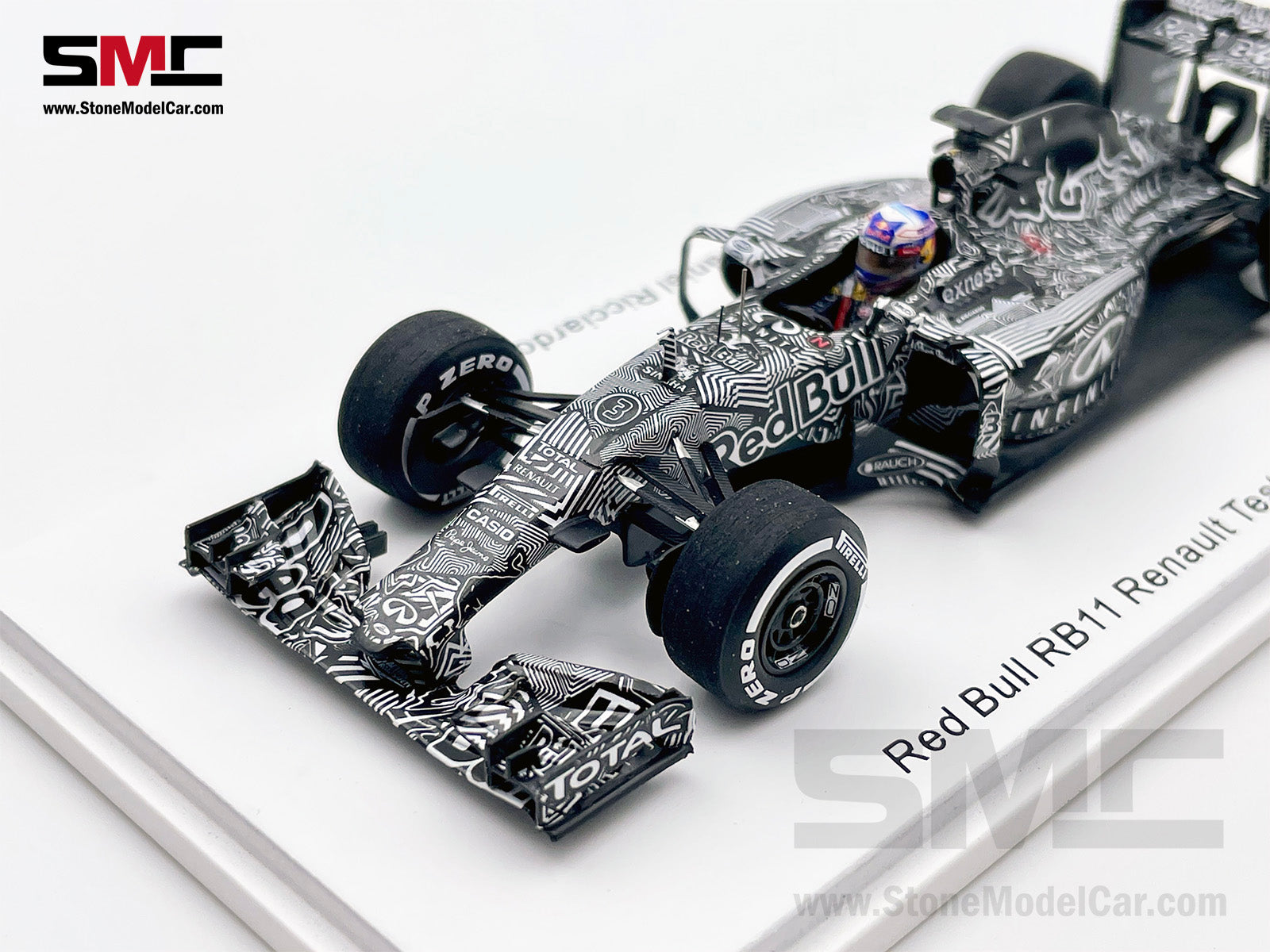 1:43 Spark Red Bull F1 RB11 #3 Daniel Ricciardo Special Testing Livery 2015