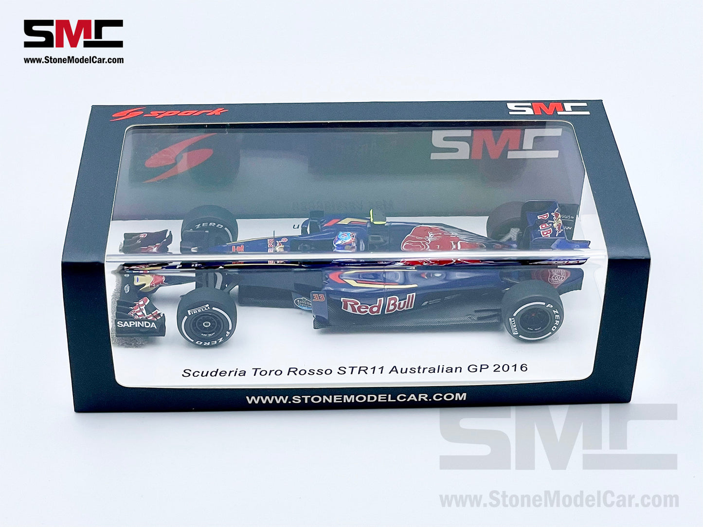 1:43 Spark Toro Rosso F1 STR11 #33 Max Verstappen Austrlia GP 10th 2016 1st Race