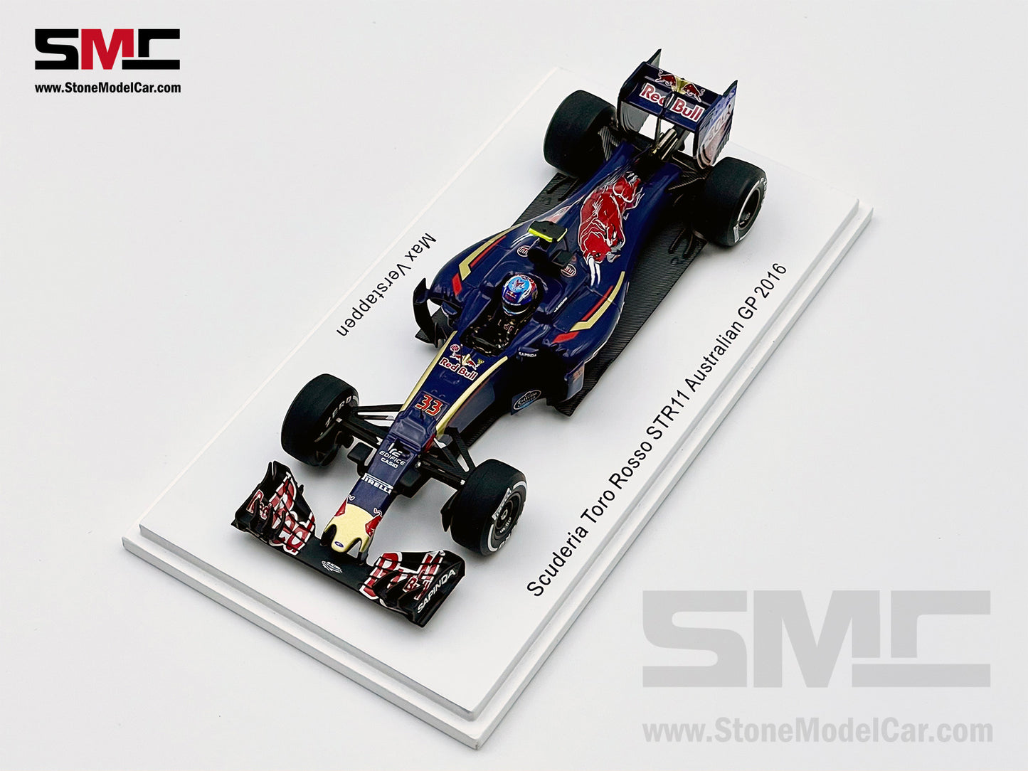 1:43 Spark Toro Rosso F1 STR11 #33 Max Verstappen Austrlia GP 10th 2016 1st Race