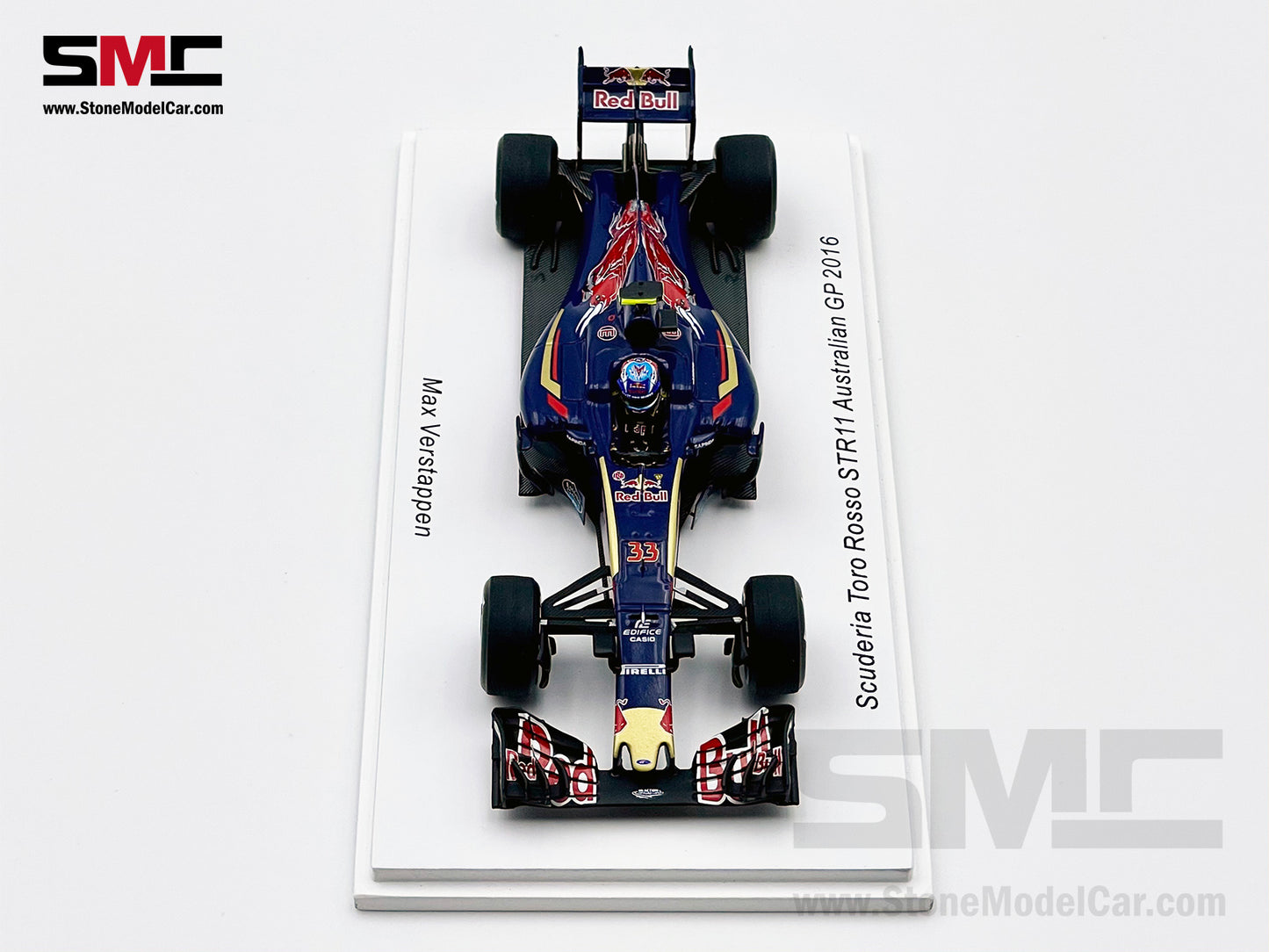 1:43 Spark Toro Rosso F1 STR11 #33 Max Verstappen Austrlia GP 10th 2016 1st Race