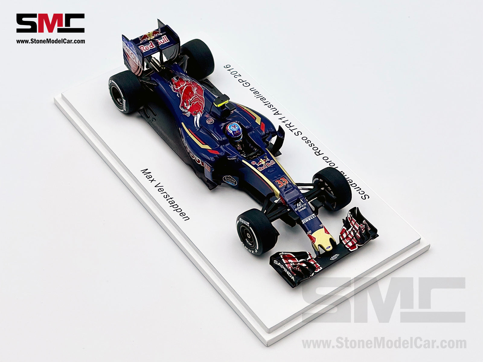 1:43 Spark Toro Rosso F1 STR11 #33 Max Verstappen Austrlia GP 10th 201