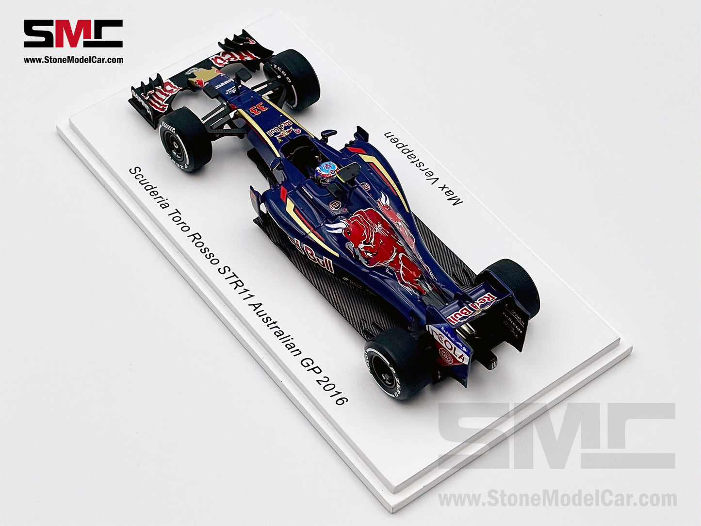 1:43 Spark Toro Rosso F1 STR11 #33 Max Verstappen Austrlia GP 10th 2016 1st Race