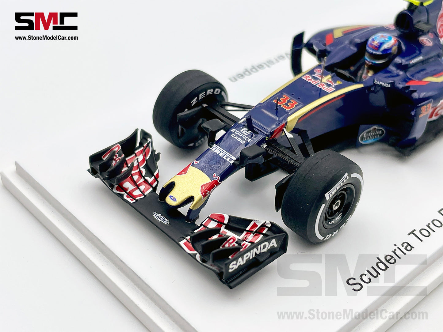 1:43 Spark Toro Rosso F1 STR11 #33 Max Verstappen Austrlia GP 10th 2016 1st Race