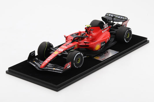 Ferrari F1 SF-23 #55 Carlos Sainz 4th Bahrain GP 2023 LookSmart 1:18 LS18F1052