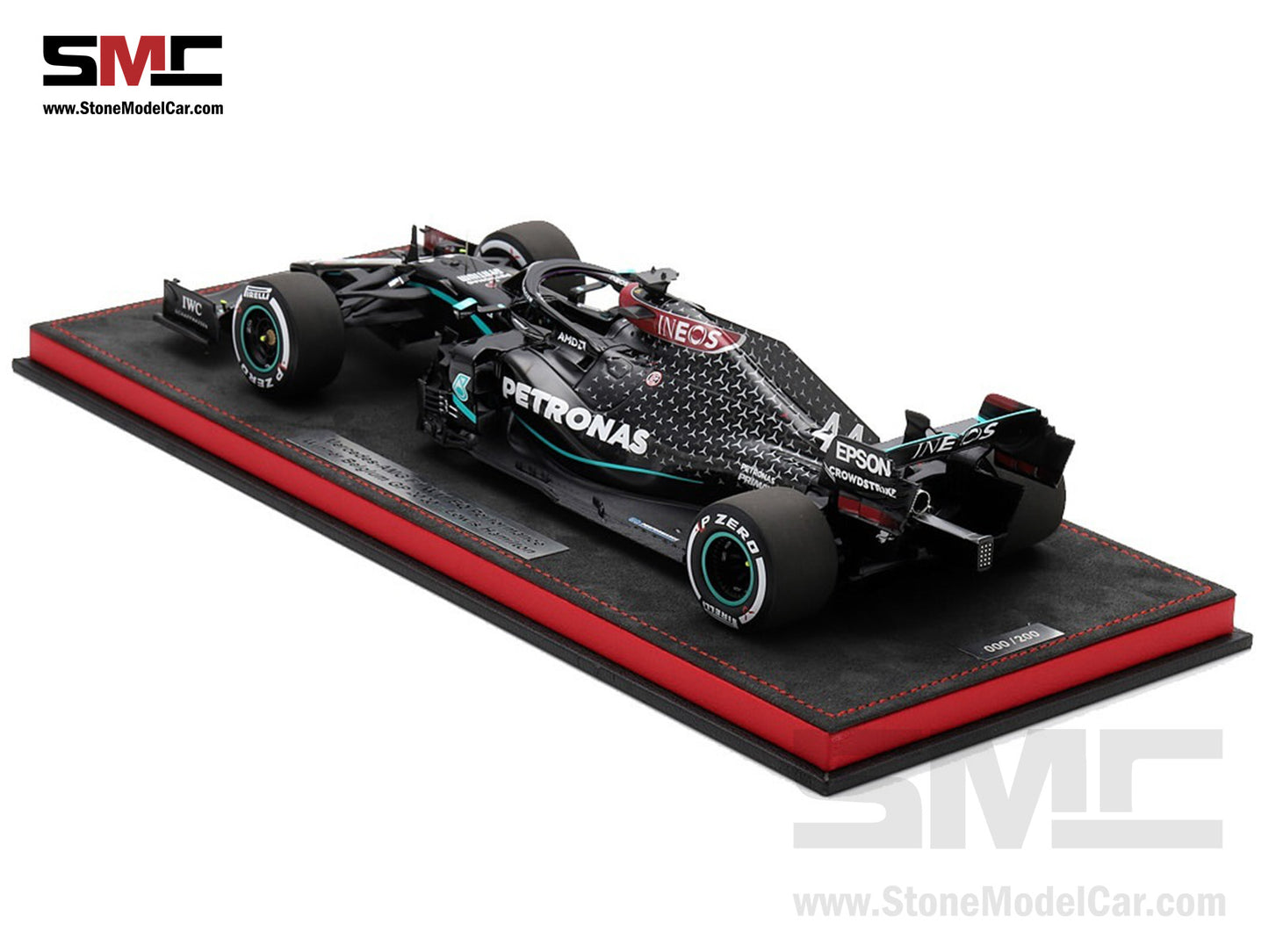 [Pre-Order] 2020 7x World Champion Mercedes F1 W11 #44 Lewis Hamilton Belgium GP 1:18 Spark Special Figure Edition