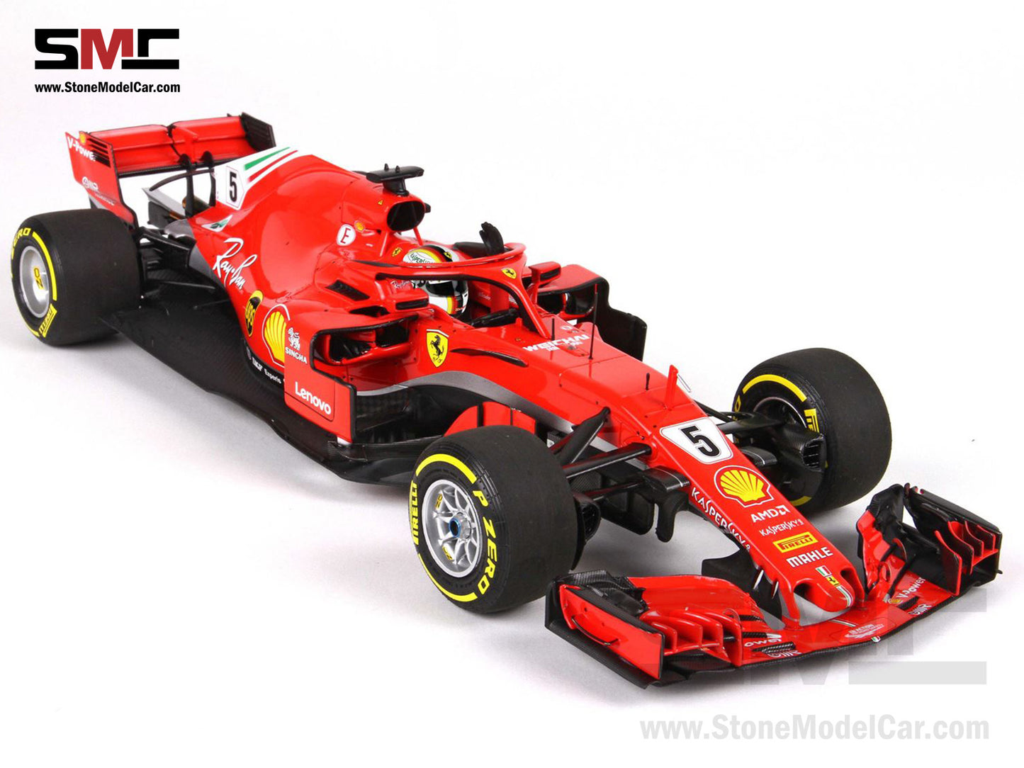 Ferrari F1 SF71H #5 Sebastian Vettel Australian GP Winner 2018 1:18 BBR BBR181805