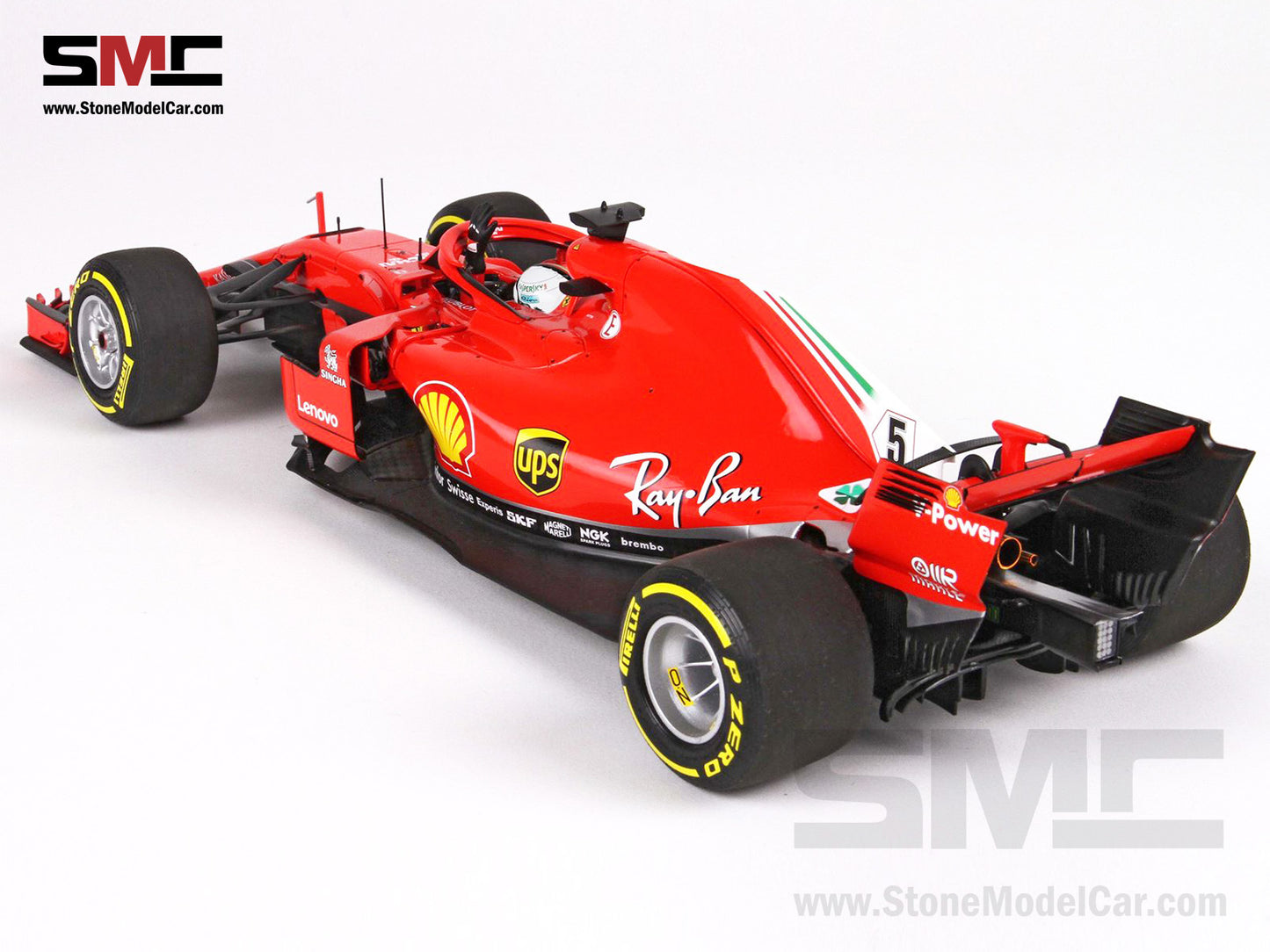 Ferrari F1 SF71H #5 Sebastian Vettel Australian GP Winner 2018 1:18 BBR BBR181805