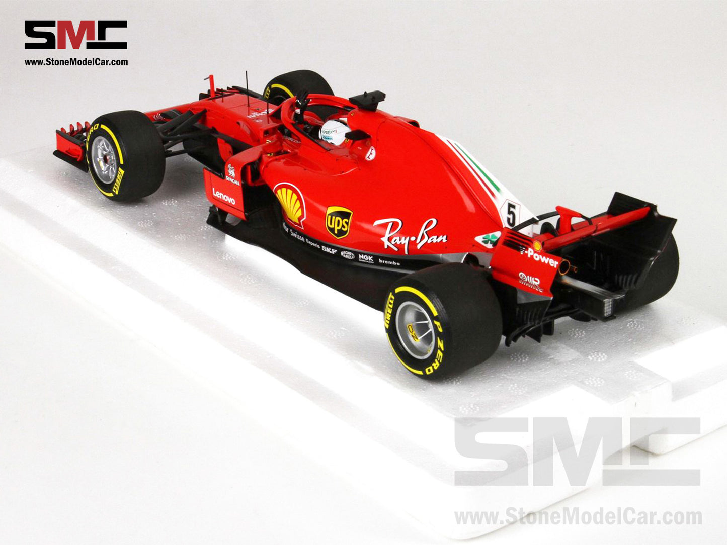 Ferrari F1 SF71H #5 Sebastian Vettel Australian GP Winner 2018 1:18 BBR BBR181805