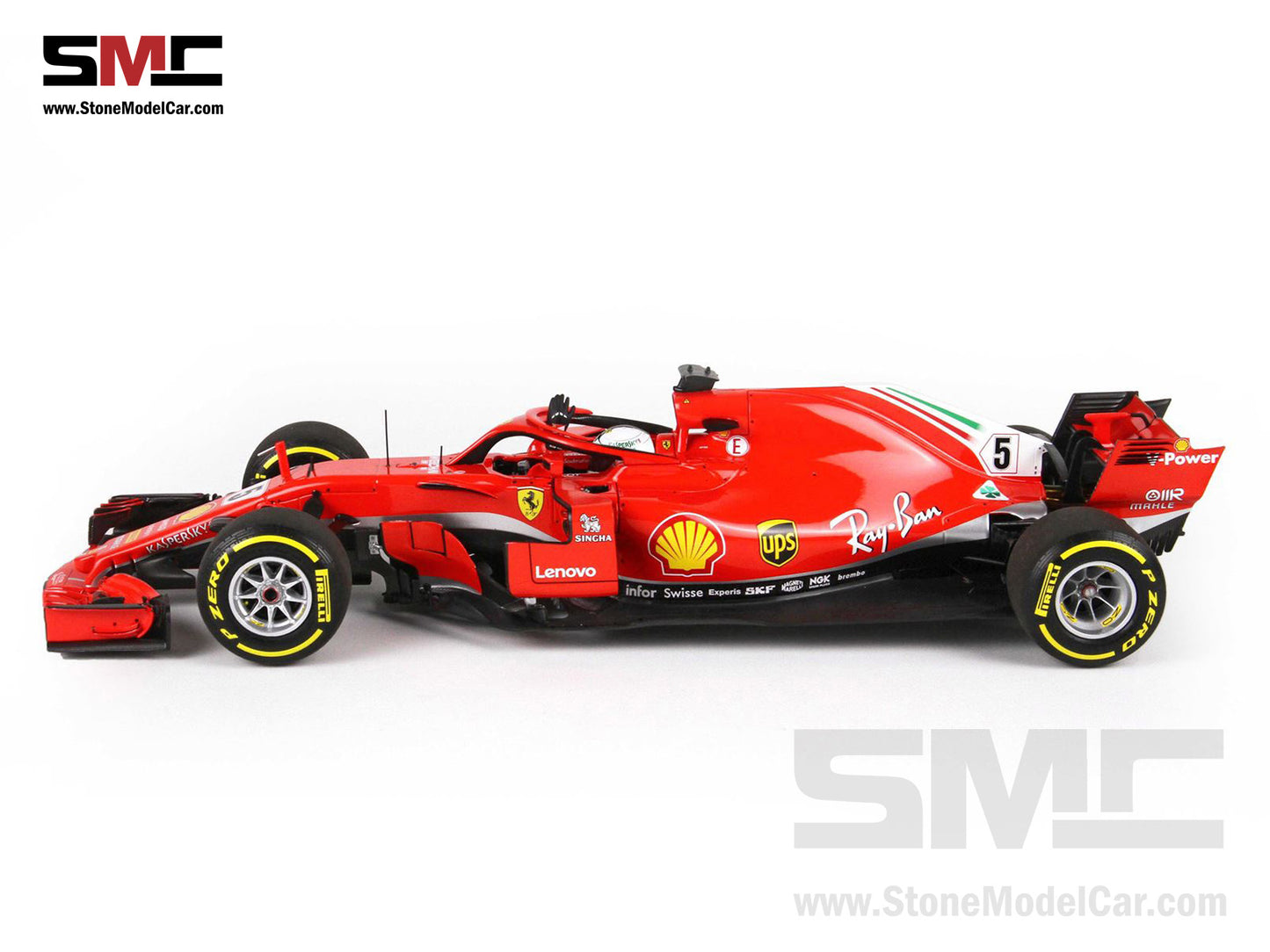 Ferrari F1 SF71H #5 Sebastian Vettel Australian GP Winner 2018 1:18 BBR BBR181805