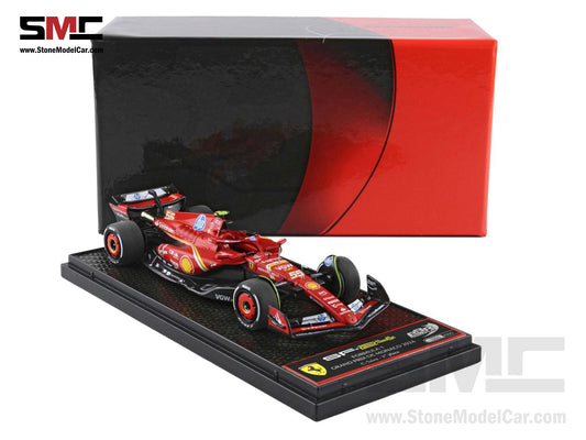 [Pre-Order] Ferrari F1 SF-24 #55 Carlos Sainz 3rd Monaco GP 2024 BBR 1:43 BBRC303B