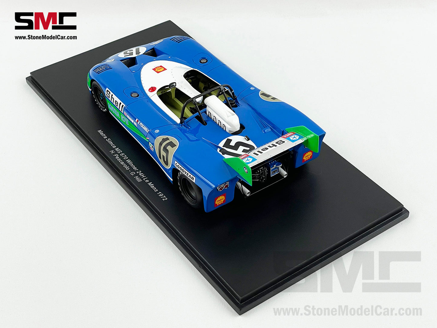 24h Le Mans 1972 Winner Matra Simca MS670 #15 Graham Hill 1:18 Spark 18LM72