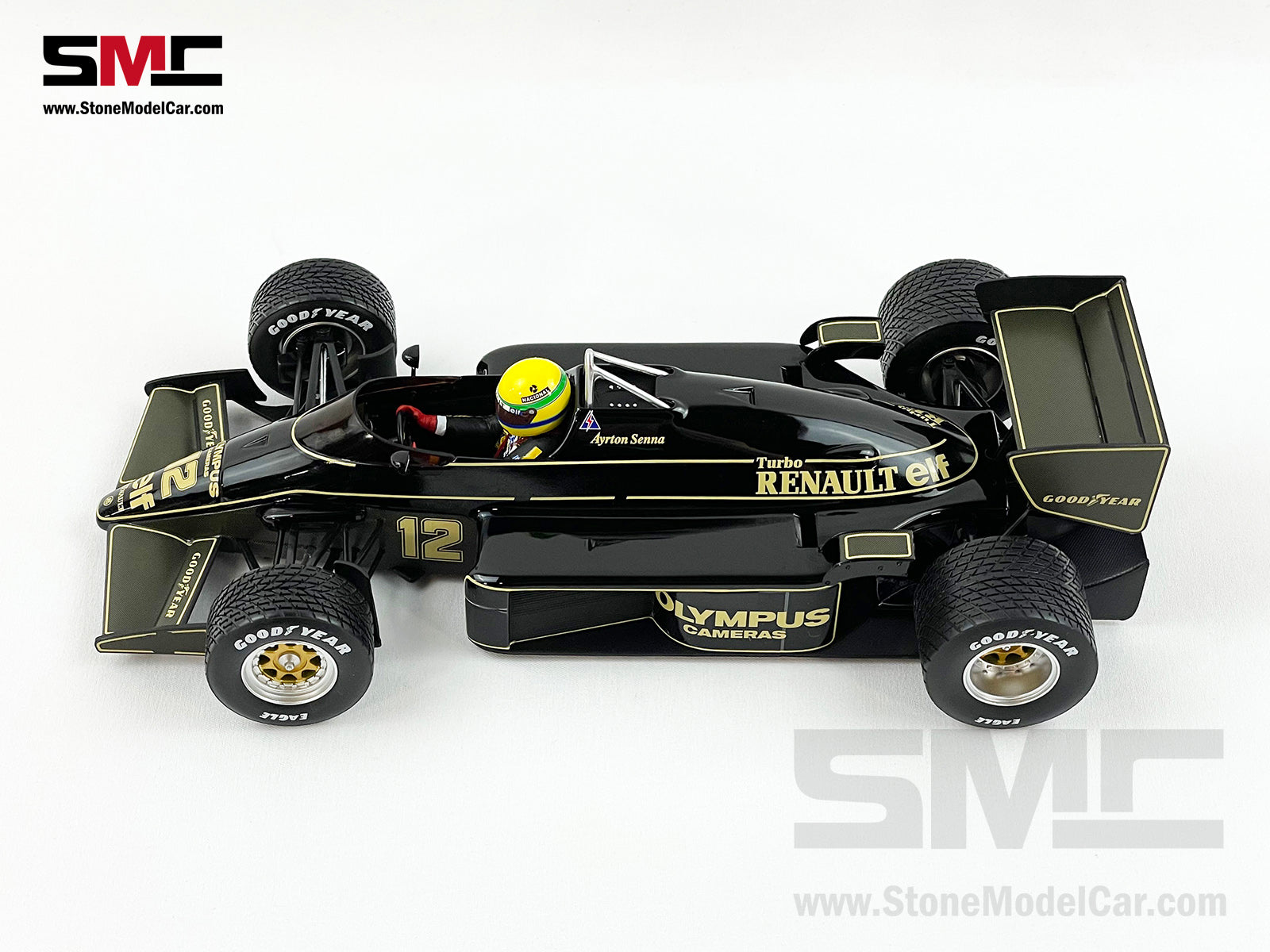 Lotus F1 97T #12 Ayrton Senna Portugal GP 1985 1st Career Win 1:18  MINICHAMPS