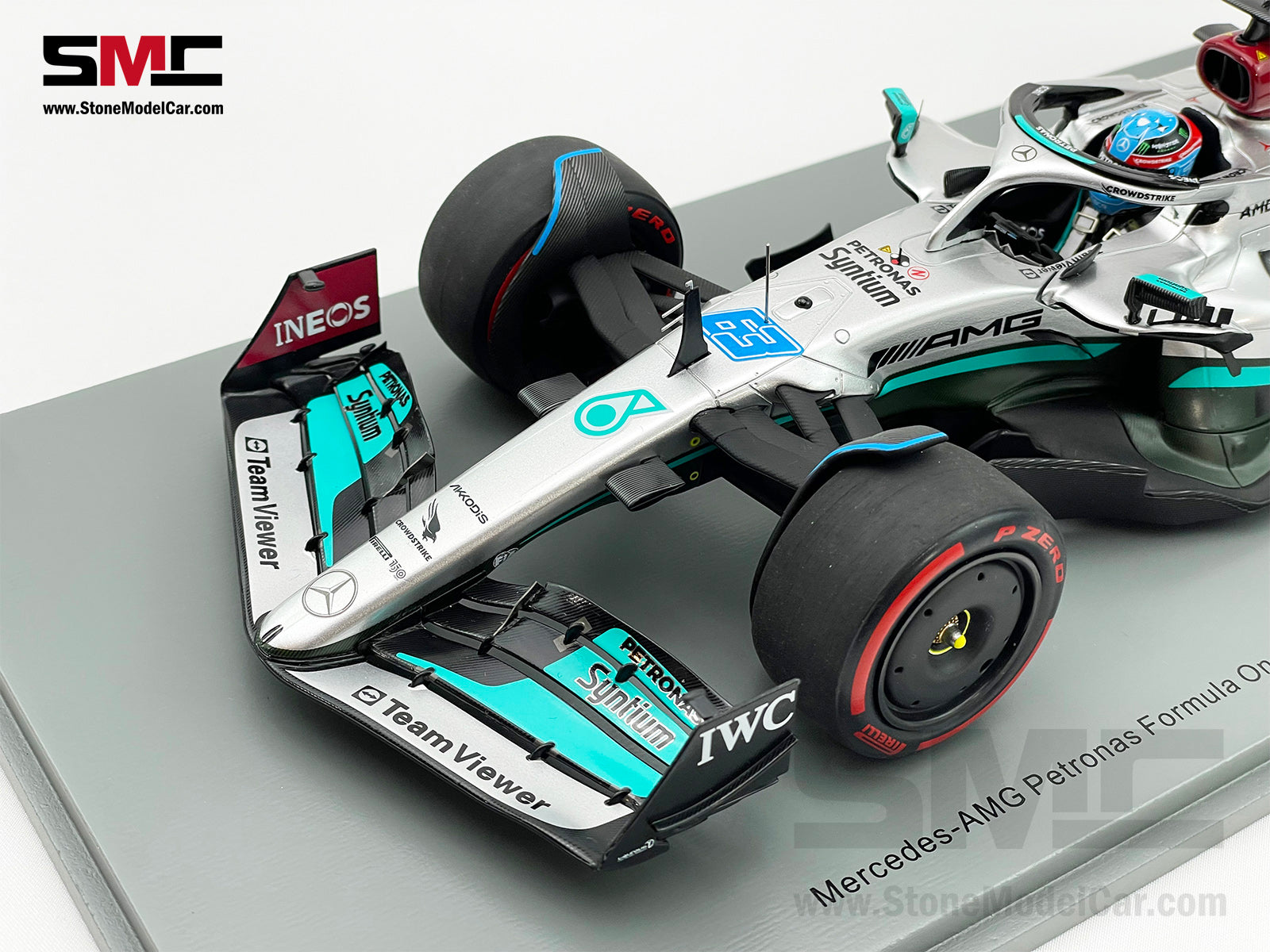 SPARK 18S777 MERCEDES-AMG Petronas F1 W13 E Performance N°63 Mercedes-AMG  Petronas F1 Team Vainqueur GP Brésil 2022 (1/18) - Boutique Auto Moto /  SPARK