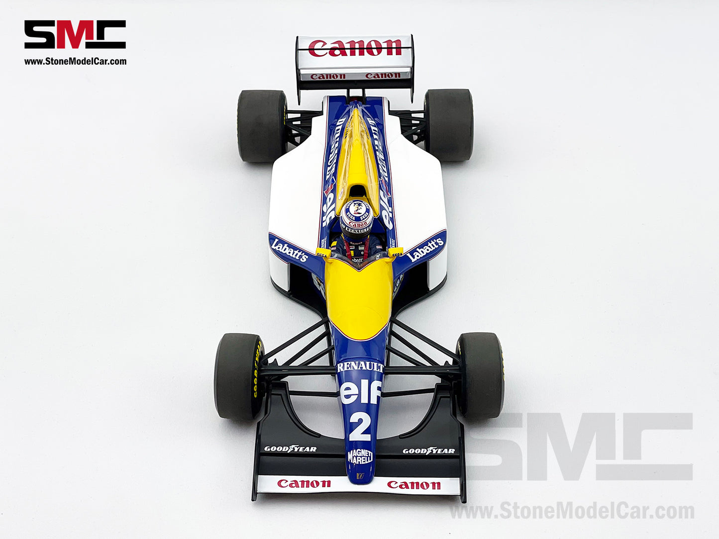 Williams F1 FW15C #2 Alain Prost 1993 World Champion 1:18 MINICHAMPS + CAMEL Decal