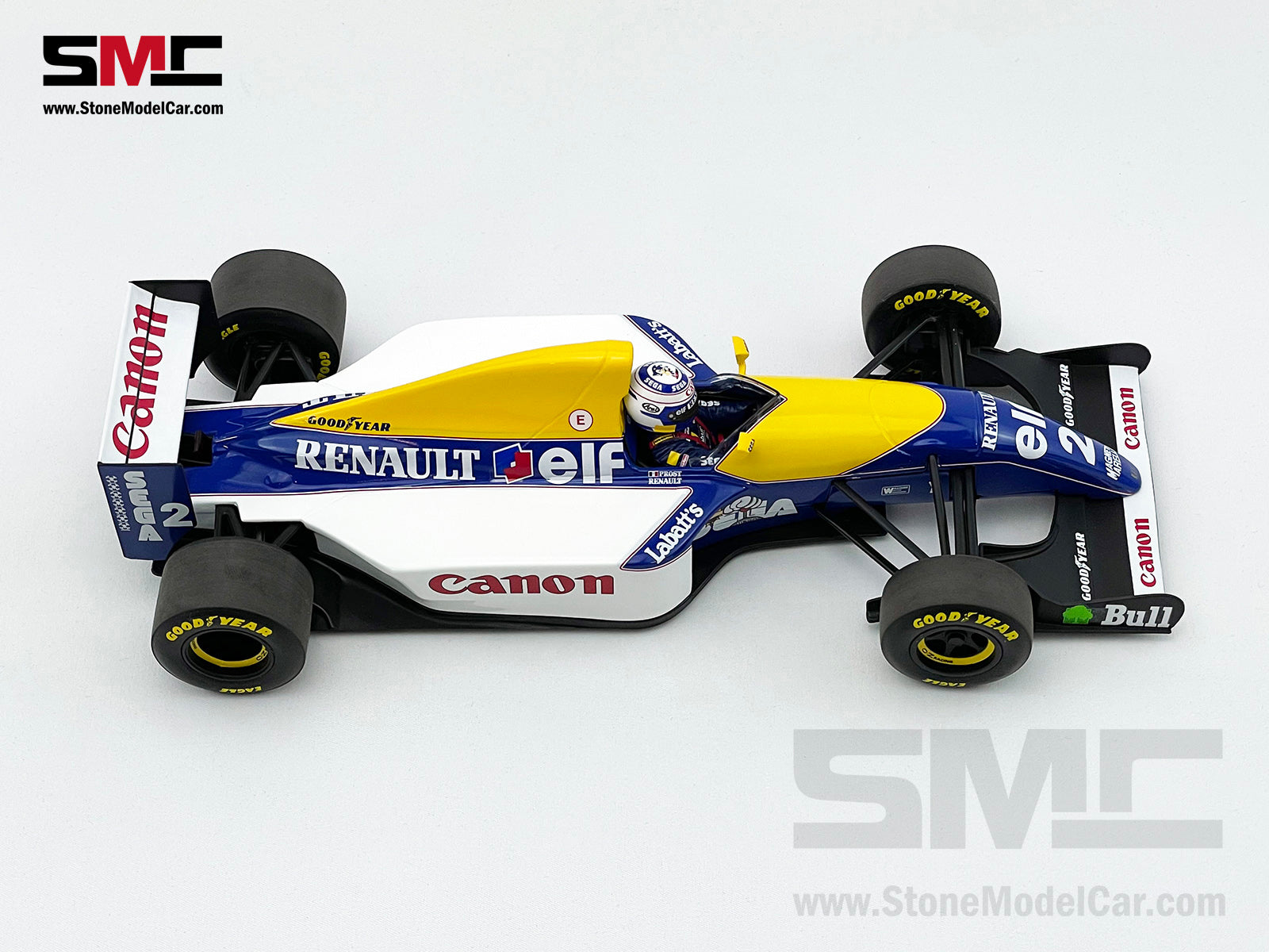 Williams F1 FW15C #2 Alain Prost 1993 World Champion 1:18 MINICHAMPS +  CAMEL Decal