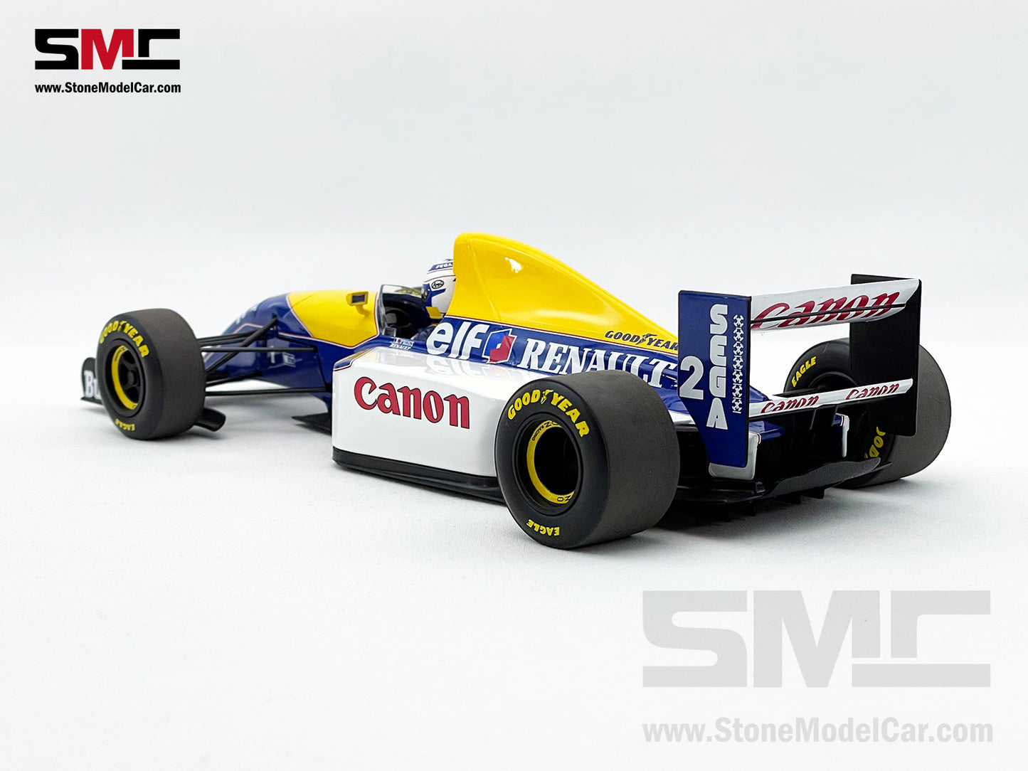 Williams F1 FW15C #2 Alain Prost 1993 World Champion 1:18 MINICHAMPS + CAMEL Decal