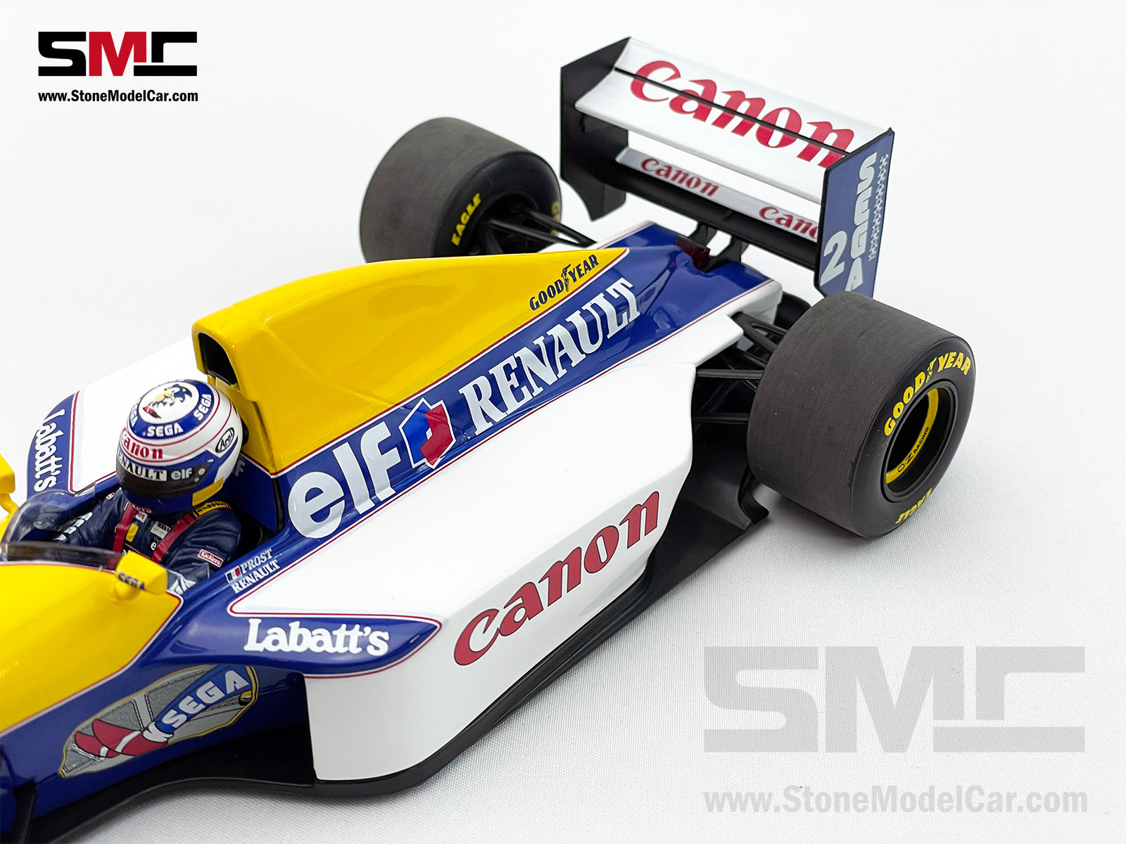 Williams F1 FW15C #2 Alain Prost 1993 World Champion 1:18 MINICHAMPS +  CAMEL Decal