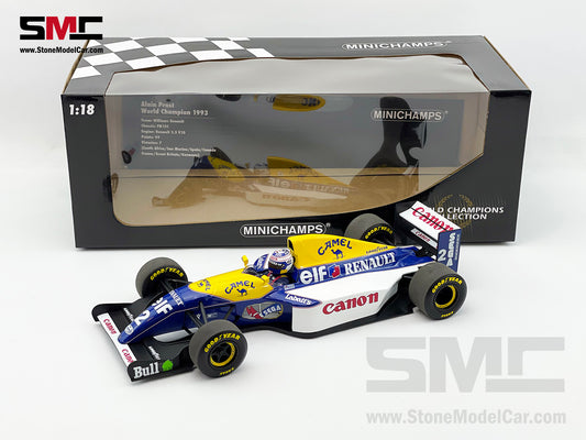 Williams F1 FW15C #2 Alain Prost 1993 World Champion 1:18 MINICHAMPS with CAMEL Decal