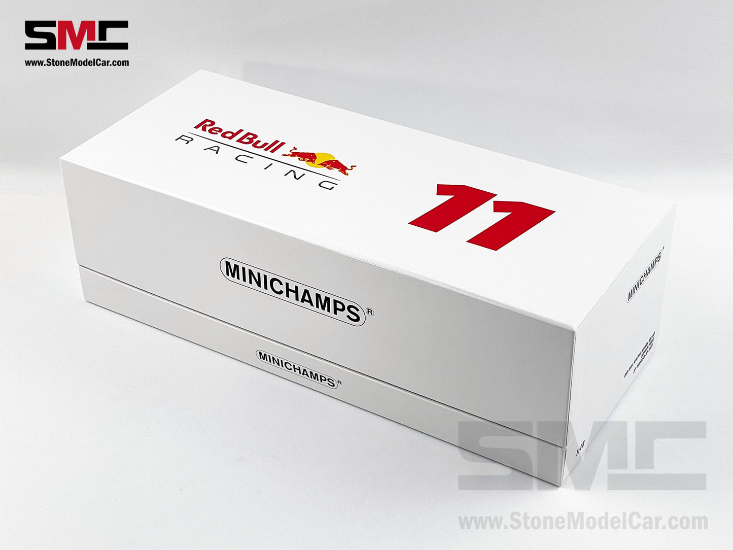 Red Bull F1 RB16B #11 Sergio Perez Turkish 2021 Special Livery 1:18 Minichamps Gift Box