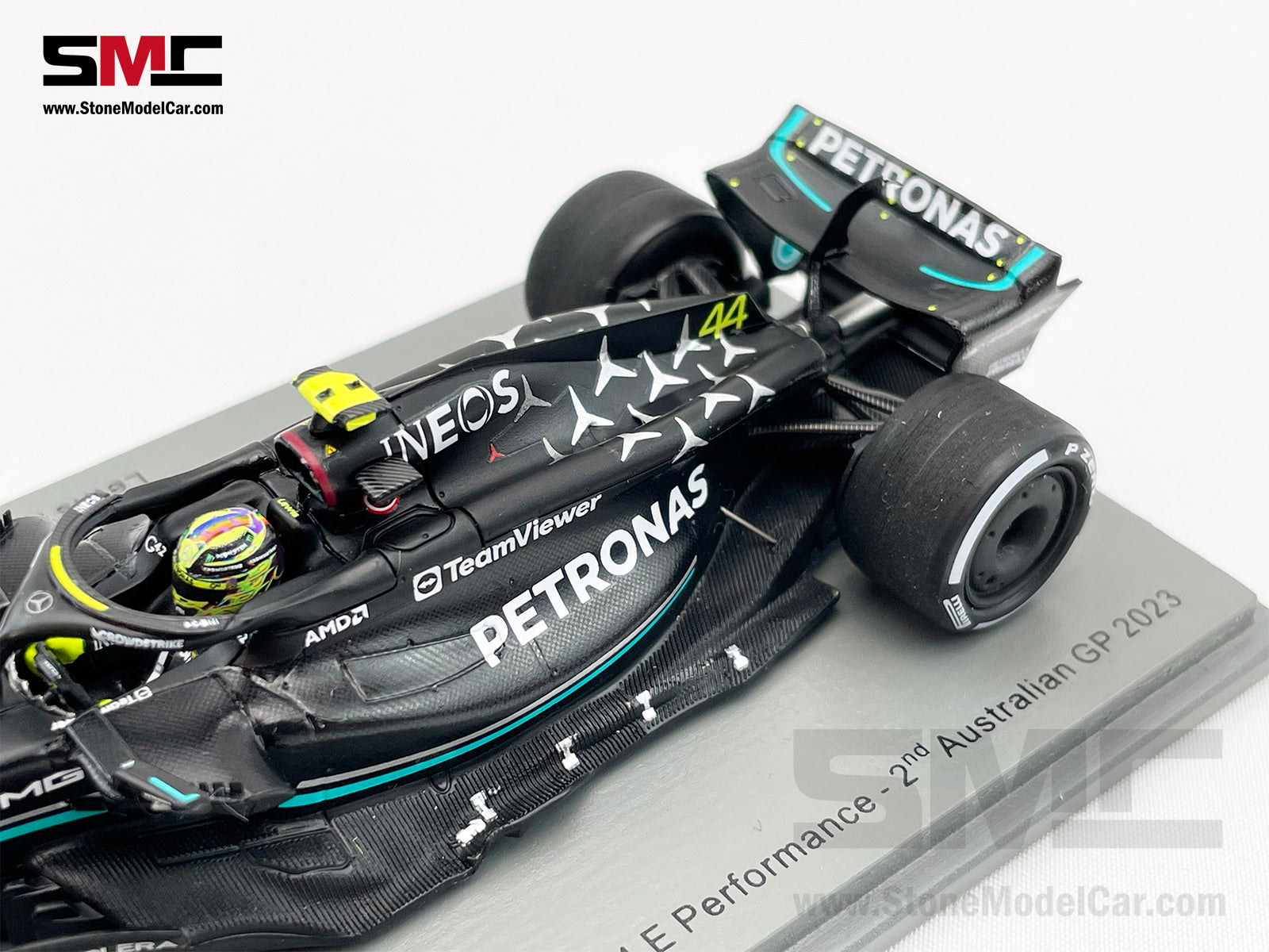 Mercedes F1 W14 #44 Lewis Hamilton 2nd Australian GP 2023 Spark 1 