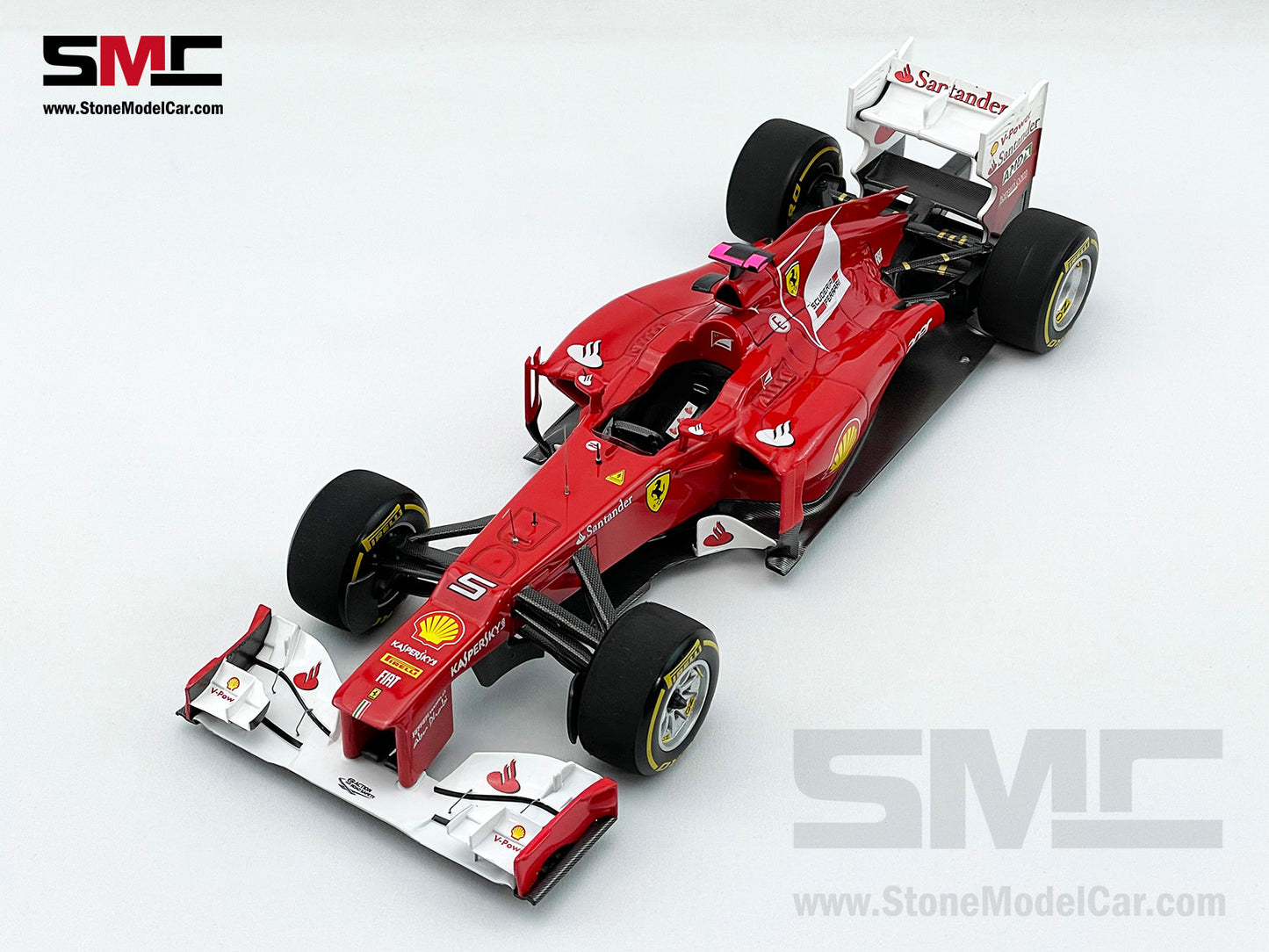 Ferrari F1 F2012 #5 Fernando Alonso Malaysia GP 2012 Winner 1:18 Hot Wheels Elite X5484