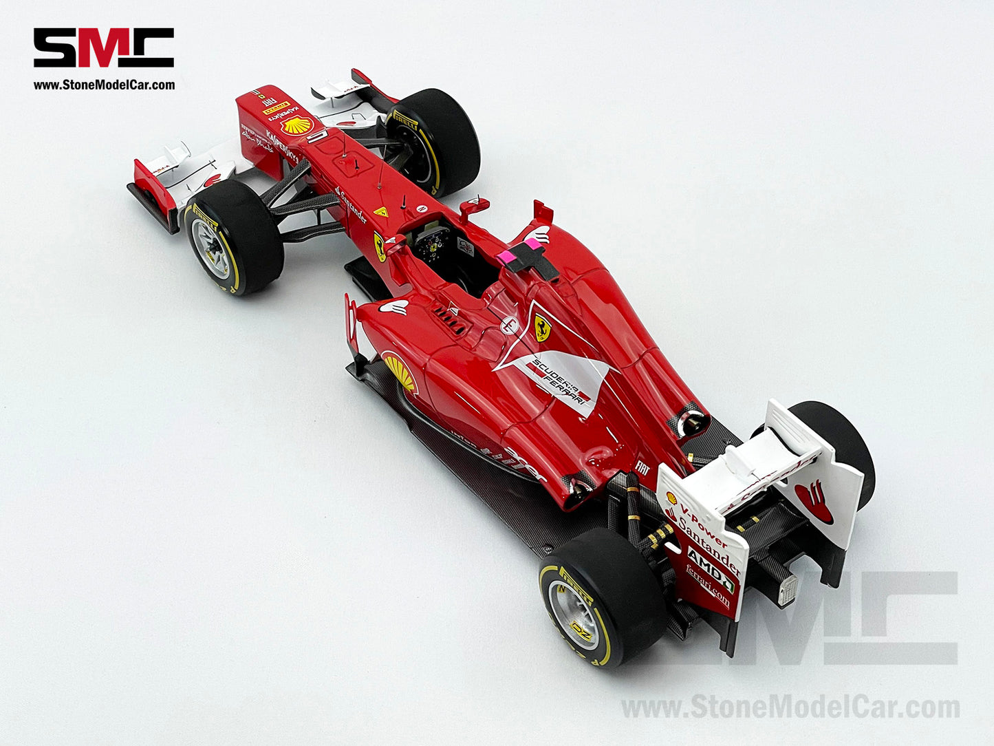 Ferrari F1 F2012 #5 Fernando Alonso Malaysia GP 2012 Winner 1:18 Hot Wheels Elite X5484