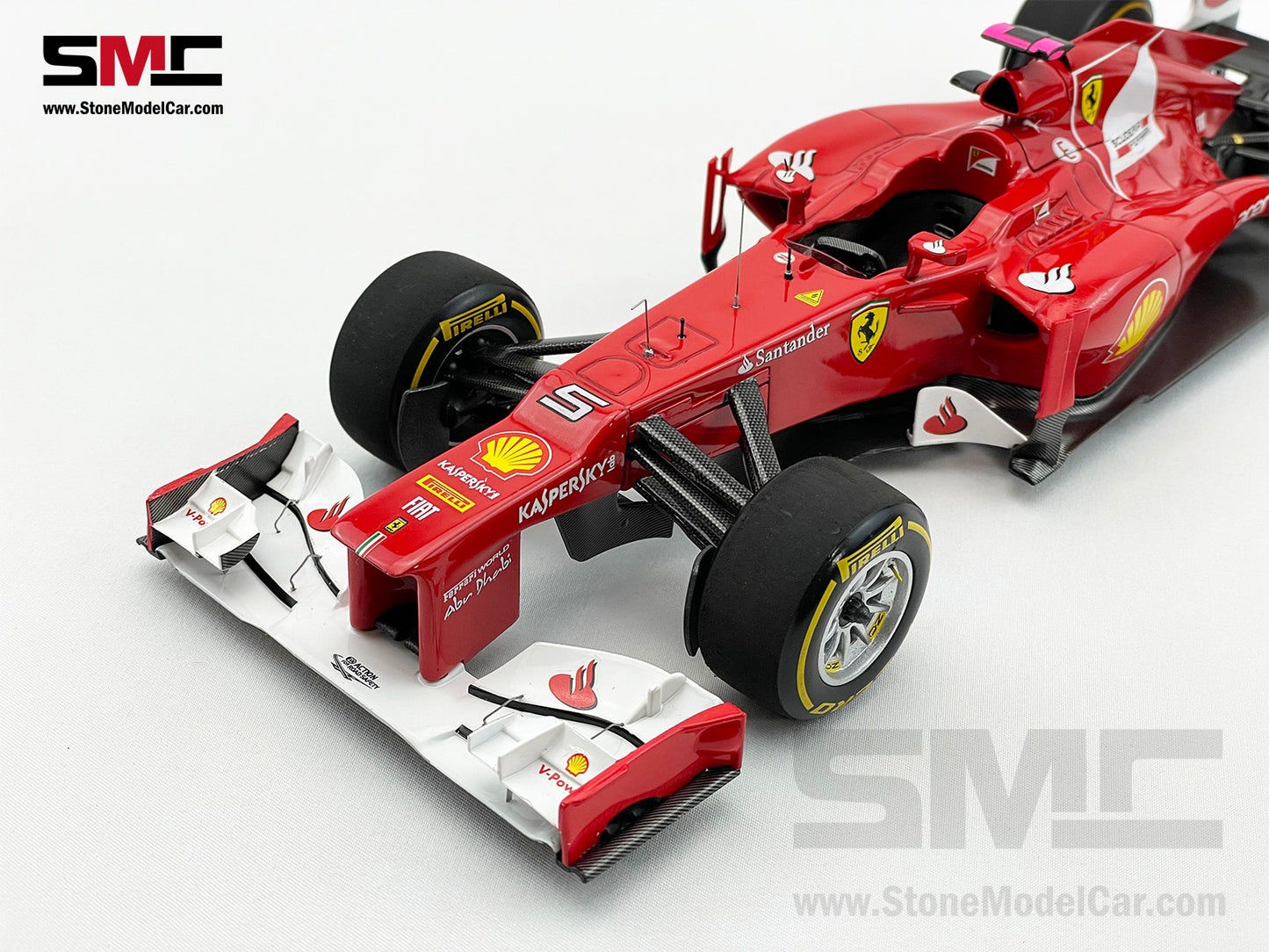 Ferrari F1 F2012 #5 Fernando Alonso Malaysia GP 2012 Winner 1:18 Hot Wheels Elite X5484