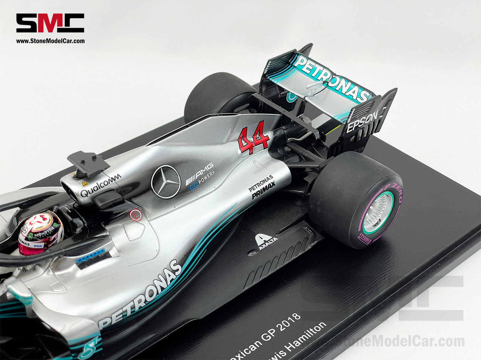 2018 Lewis Hamilton 5th World Championship Mercedes Replica F1