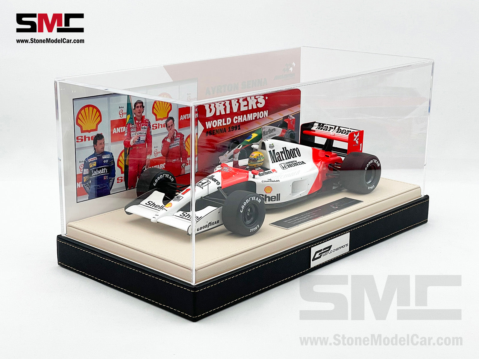 Mclaren F1 MP4/6 #1 Ayrton Senna Brazil GP 1991 World Champion 1:18 GP  REPLICAS