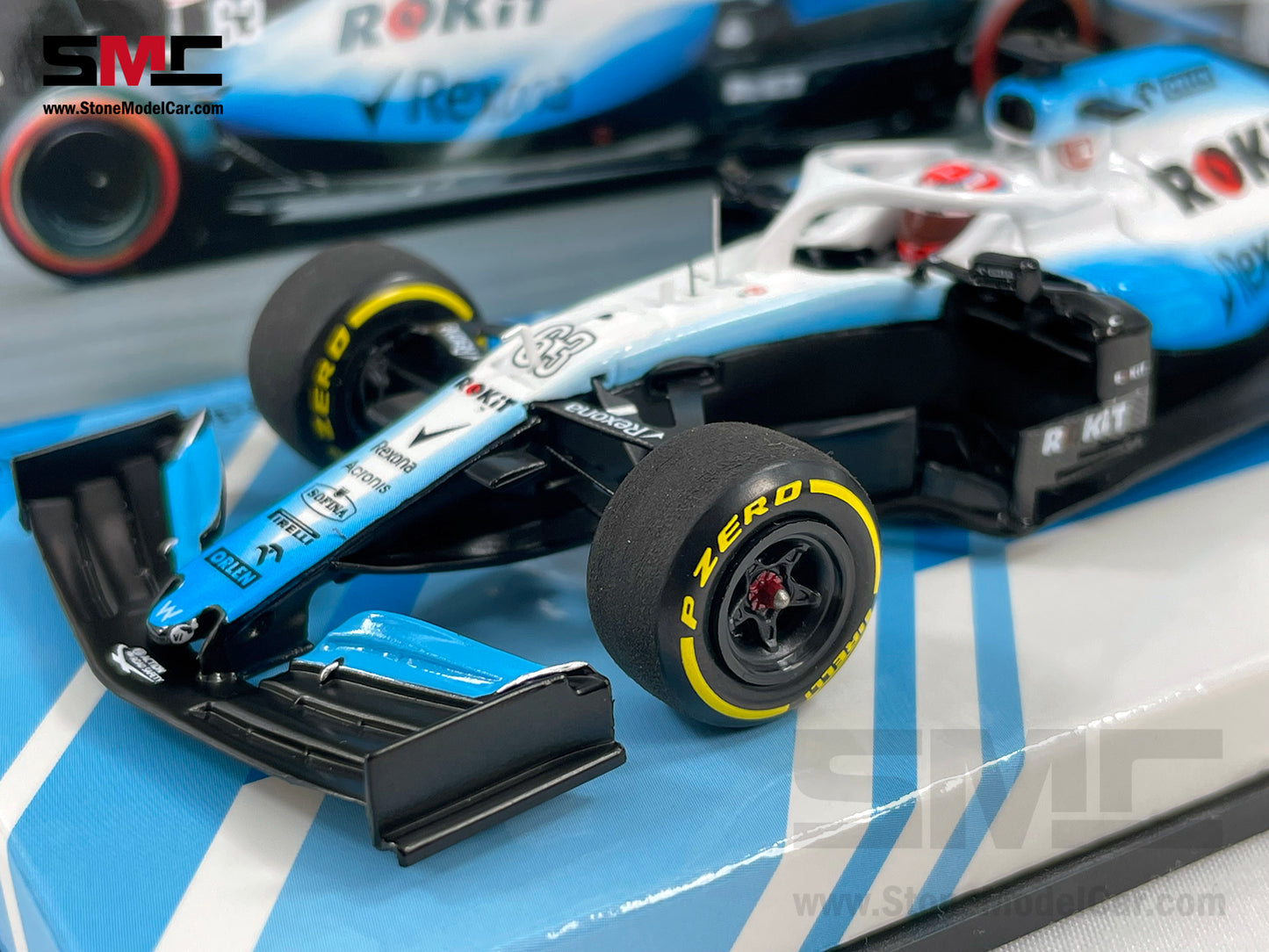 Williams F1 FW42 #63 George Russell Rookie Year 2019 1:43 MINICHAMPS 447190063