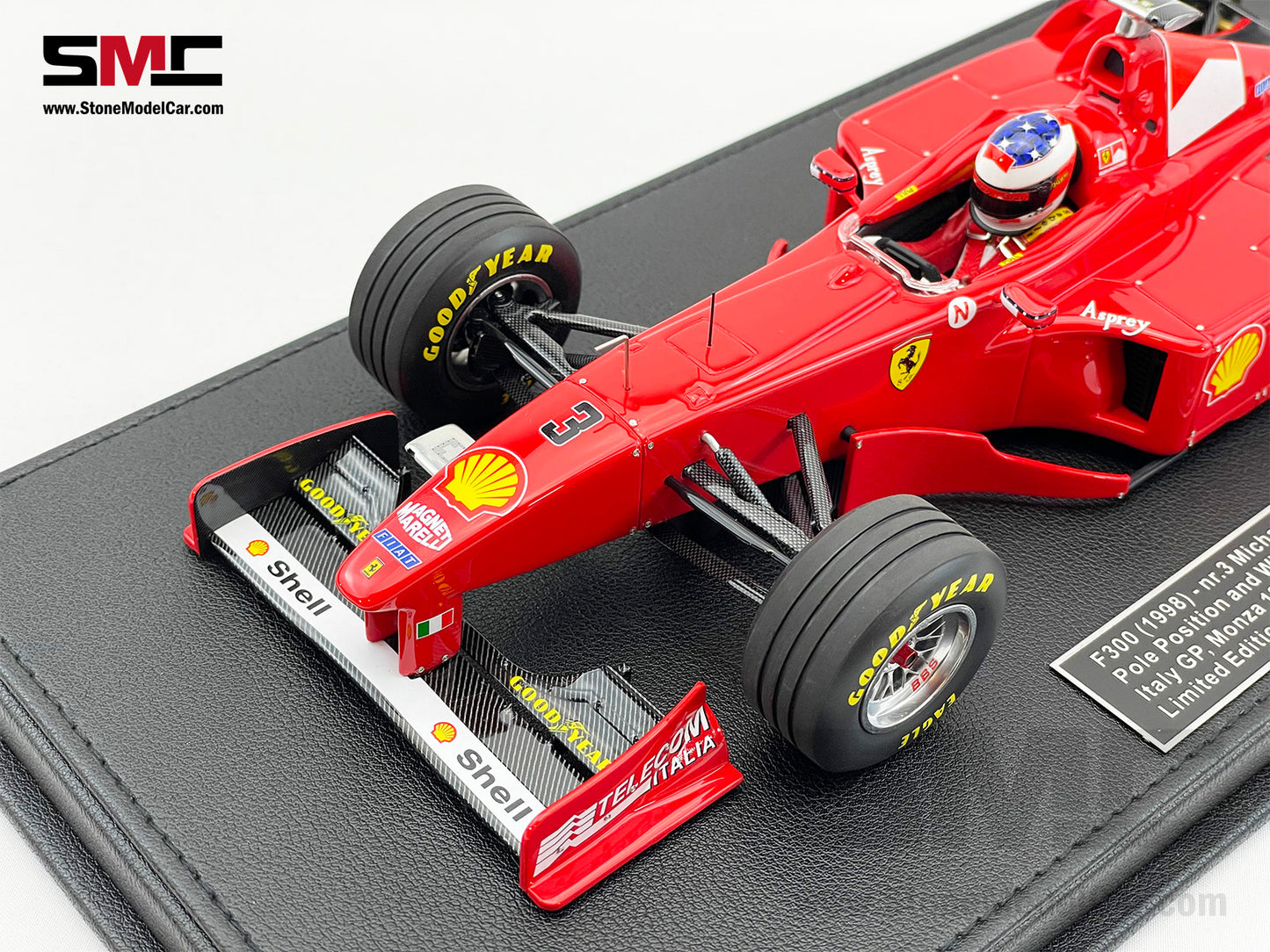 Ferrari F1 F300 #3 Michael Schumacher Italy Monza Winner 1998 1:18 GP REPLICAS with Driver + Decal